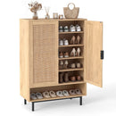 6-Tier Tall Shoe Cabinet with Double Doors - 43 Inch by DirectDeals