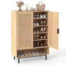 6-Tier Tall Shoe Cabinet with Double Doors - 43 Inch by LJGDeals