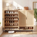 6-Tier Tall Shoe Cabinet with Double Doors - 43 Inch by LJGDeals