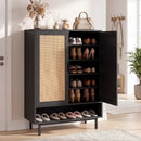 6-Tier Tall Shoe Cabinet with Double Doors - 43 Inch by LJGDeals
