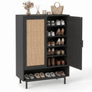 6-Tier Tall Shoe Cabinet with Double Doors - 43 Inch by DirectDeals
