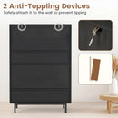 6-Tier Tall Shoe Cabinet with Double Doors - 43 Inch by LJGDeals