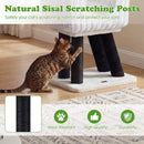 43-Inch Lamb-Shaped Cat Tower with 2-Door Rattan Condo for Indoor Kittens by LJGDeals