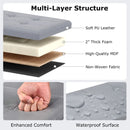 43 Inches Folding Storage Ottoman Bench Foot Rest Stool End of Bed Bench by LJGDeals