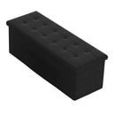 43" Folding Storage Ottoman Bench with Padded Seat by LJGDeals