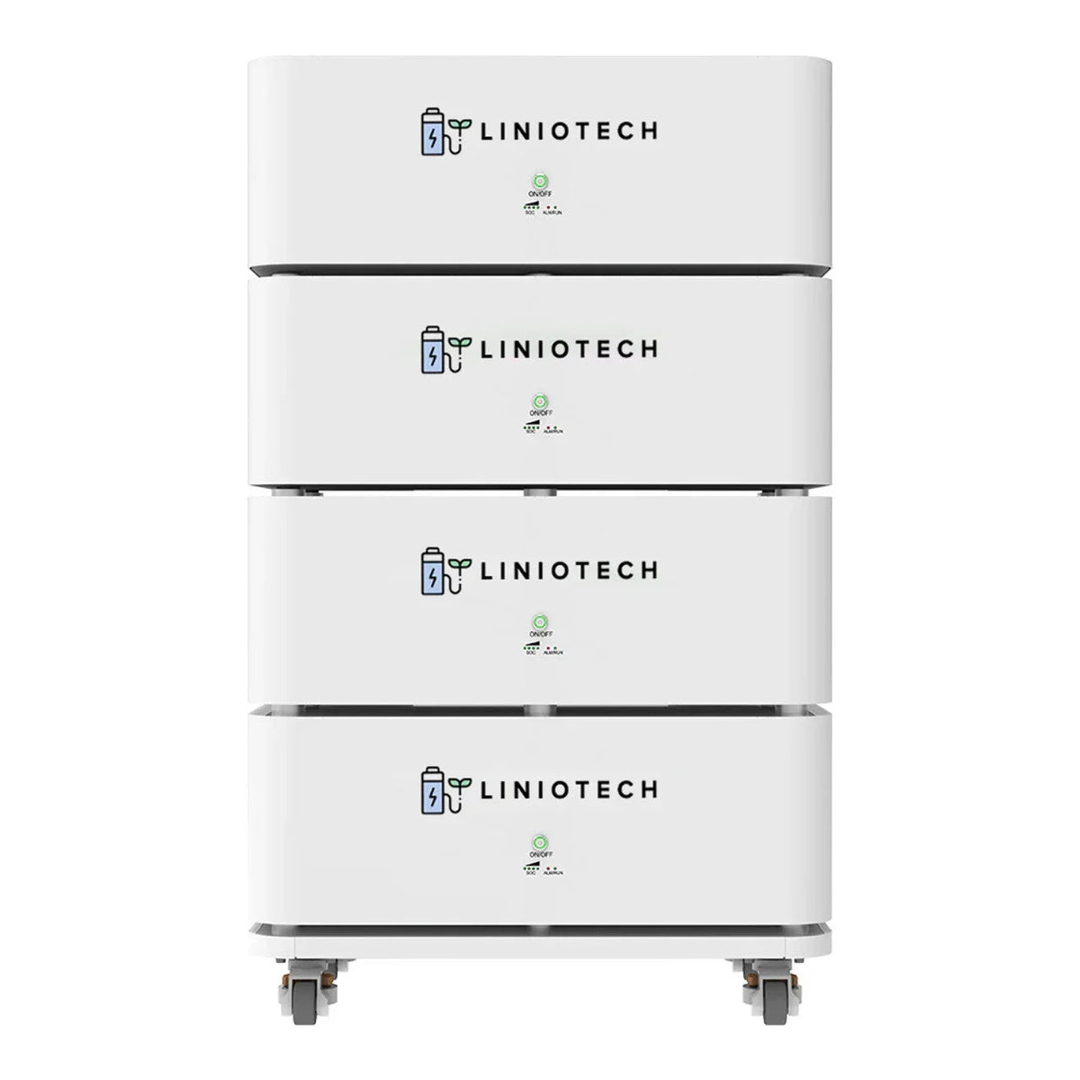 LINIOTECH 10kWh 200Ah 48V LiFePO4 Lithium Solar Battery Brick Stackable, photo 4 of 7