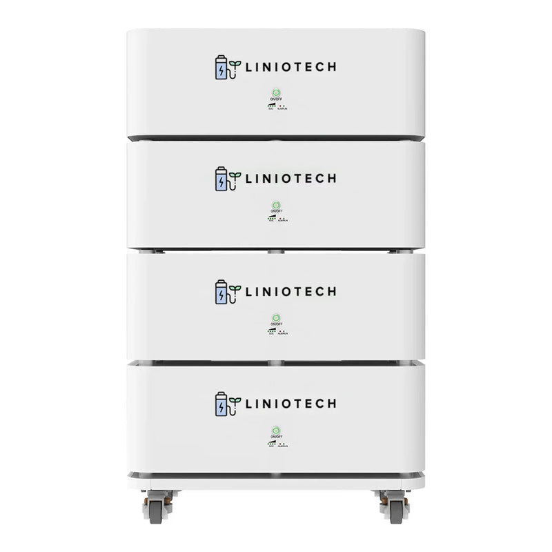 LINIOTECH 10kWh 200Ah 48V LiFePO4 Lithium Solar Battery Brick Stackable, photo 4 of 7