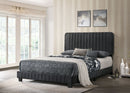 Channel Tufted Bed by Unique Piece Furniture