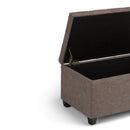 Sienna - Upholstered Storage Ottoman Bench by Unique Piece Furniture