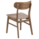 Whisten - Dining Set With Rounded Tabletop And Upholstered Chairs by HouseOfZazla