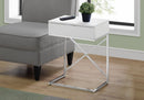 Accent Side Table with Storage Drawer, Spacious Tabletop, Contemporary Design by HouseOfZazla