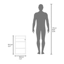 Medicine Cabinet 25.7" H, 1 Door, 3 Shelves, 1 Mirror by HouseOfZazla