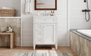 24" Bathroom Vanity with Top Sink