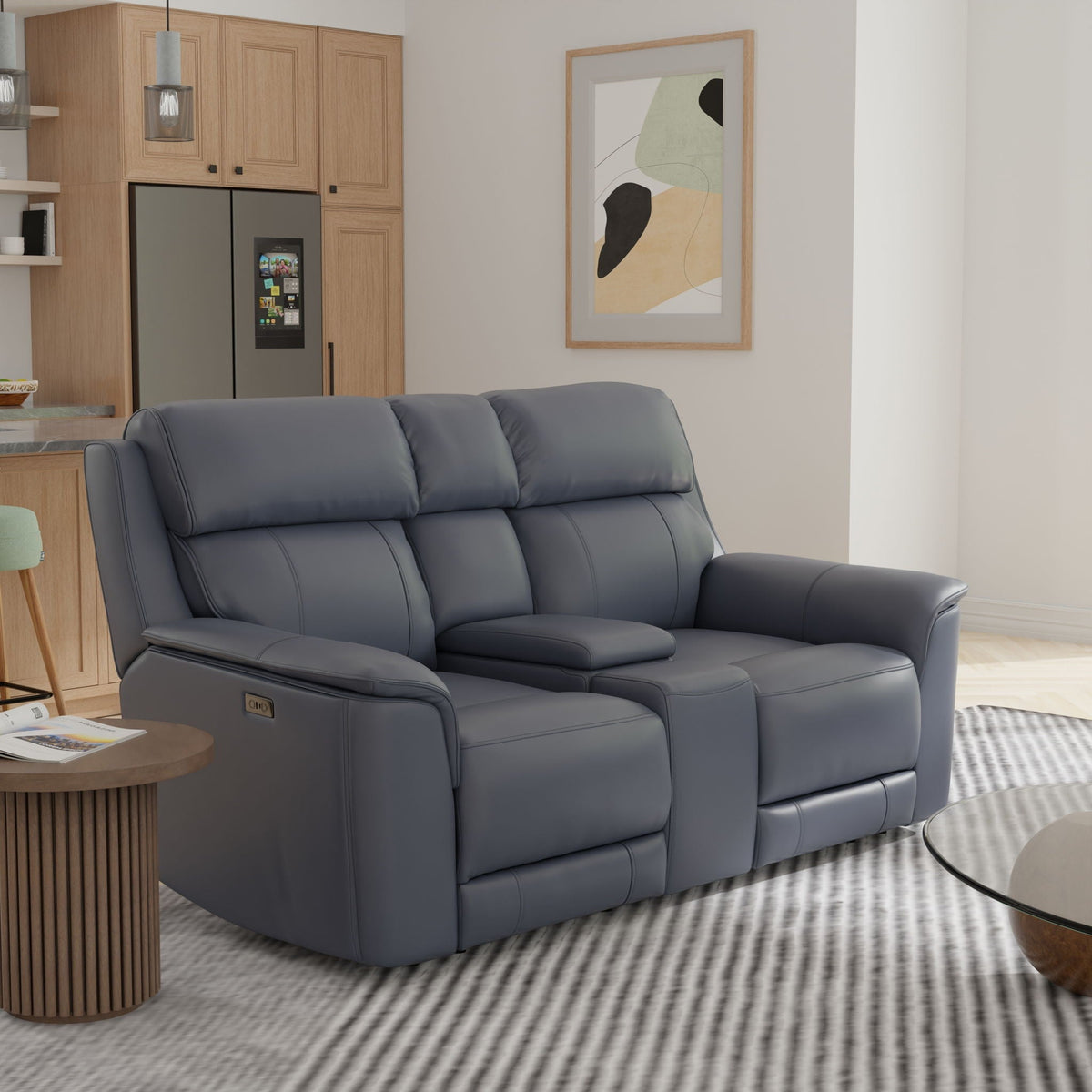 Oslo - Dual Power Reclining Loveseat With Console, photo 11 of 24