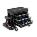 3-Drawer Tool Chest Rolling Mechanic Seat with Tool Trays