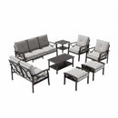 Patio Furniture Set with Coffee Table and Cushions for Backyard by HouseOfZazla
