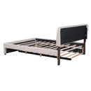 Upholstered Platform Bed With Trundle by Unique Piece Furniture