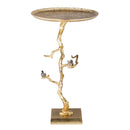 Contemporary Shiny Side Table