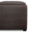 Avalon - Upholstered Square Coffee Table Storage Ottoman by HouseOfZazla