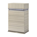 Leonor - 5 Drawer Chest - Gray by HouseOfZazla