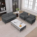 Upholstered Loveseat, For Living Room by HouseOfZazla