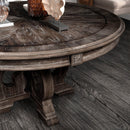 Elegant Dining Set Round Table And Side Chairs by HouseOfZazla