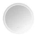 24 Inch Switch-Held Memory LED Mirror, Wall-Mounted Vanity Mirrors, Bathroom Anti-Fog Mirror, Dimmable Bathroom Mirror