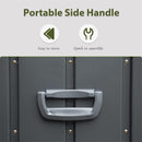 120 Gallon Outdoor Storage Deck Box Waterproof by HouseOfZazla