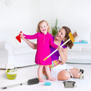 Kids Cleaning Toy Set with Vacuum, Broom & Stand - 14pc by LJGDeals