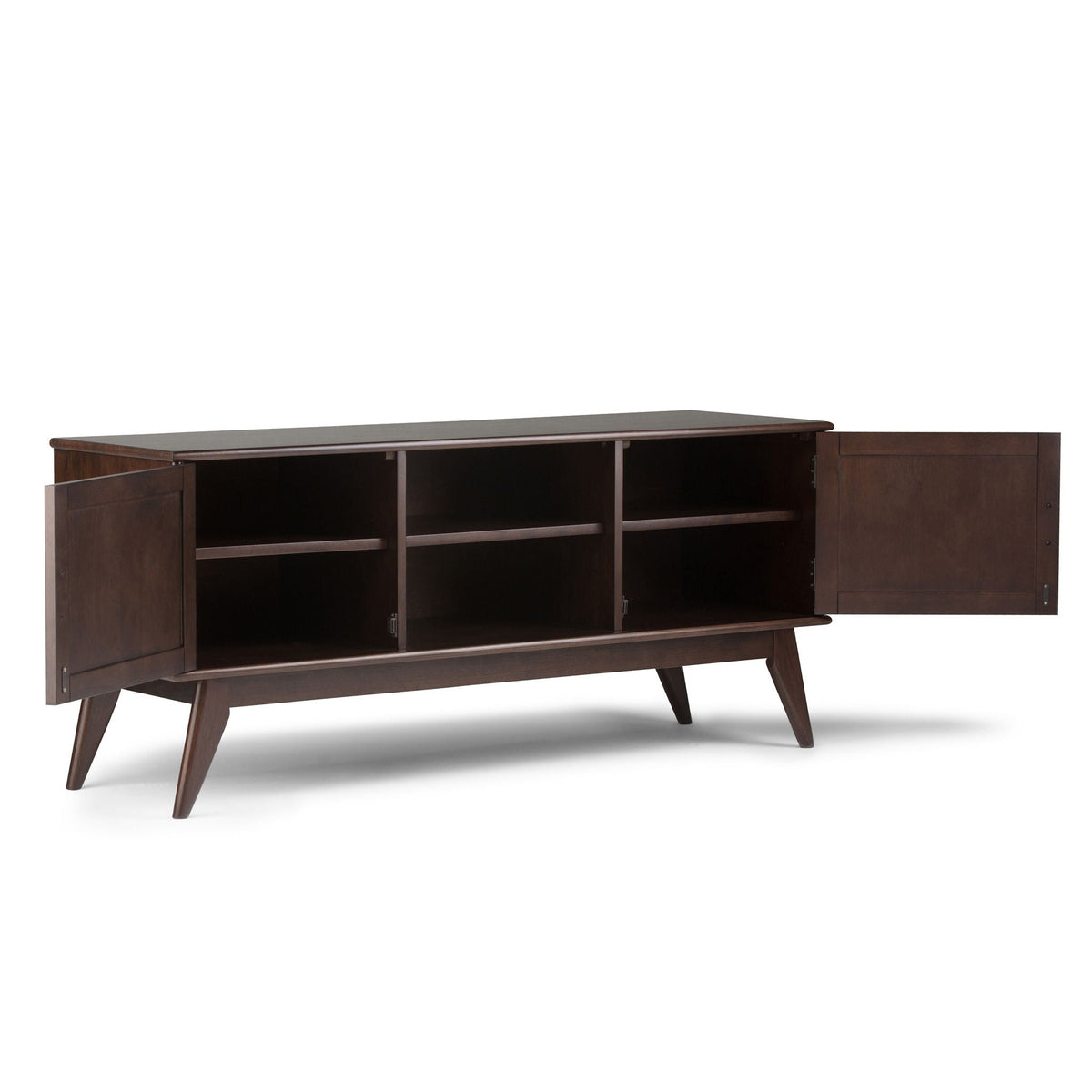 Draper - Handcrafted Mid Century Low TV Media Stand, photo 22 of 40