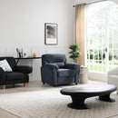 Hamilton - Chair With Hand Applied Nailhead Trim And Pillow Top Arm Cushions by HouseOfZazla