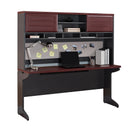 Pursuit - Hutch With Open And Concealed Compartments - Cherry by HouseOfZazla