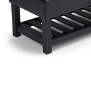 Saxon - Upholstered Transitional Storage Ottoman Bench by Unique Piece Furniture