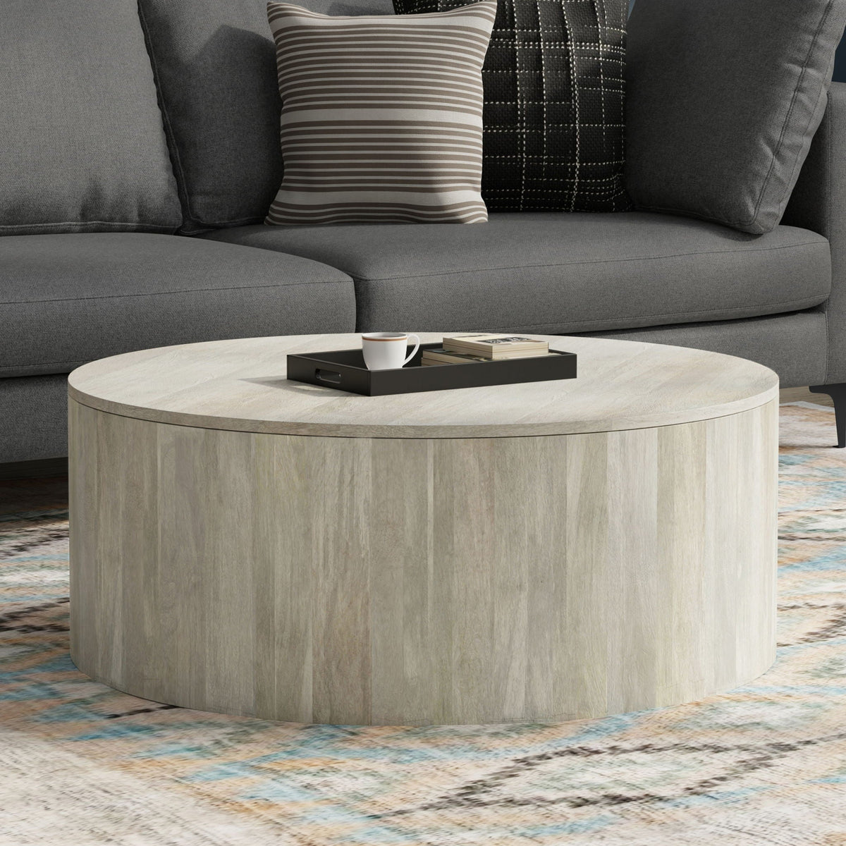 Millbury - Drum Coffee Table, photo 7 of 16