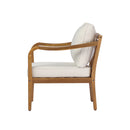 Acacia Wood Patio Furniture Club Chair Set of 2 by HouseOfZazla