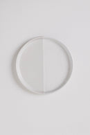 Sonnet Appetizer Plate - Matte White/Glossy White - Set of 6