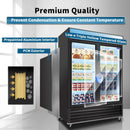44.7 Cu.Ft Commercial Glass Door Merchandiser Freezer With LED Display (SAK39478) by SAKSBY WHOLESALE