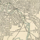 Vintage Map of Cleveland, Ohio 1901