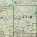 Vintage Map of Alamakee County, Iowa 1875