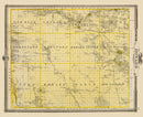 Vintage Map of Howard County, Iowa 1875