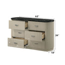 Travonte - Dresser - Gray / Beige by Unique Piece Furniture