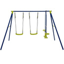 440 Pounds Kids Swing Set with Two Swings and One Glider by LJGDeals