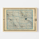 Vintage Map of Floyd County, Iowa 1875