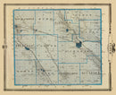 Vintage Map of Floyd County, Iowa 1875