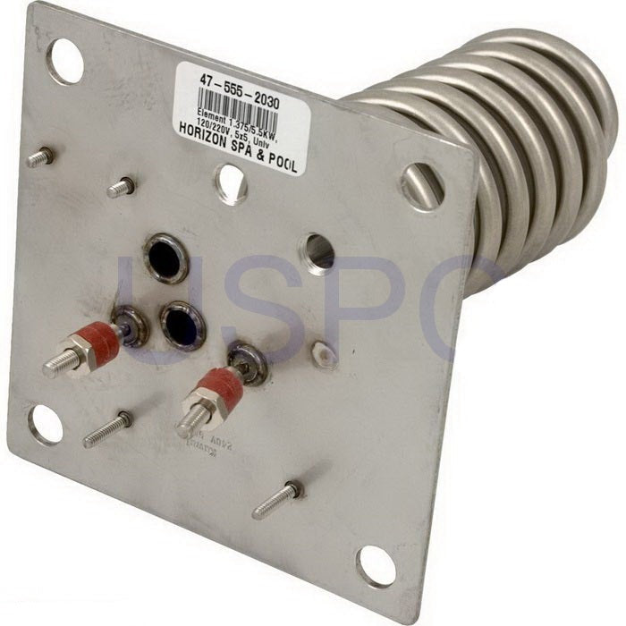 Allied Plate Element, 5 in x 5 in Plate, 2 Thermowells, 6000W