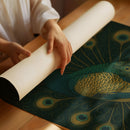 Regal Silence of the Golden Peacock