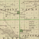 Vintage Map of Butler County, Iowa 1875