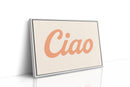 Ciao Retro Wall Art Print