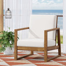 4 Person Outdoor Seating Group With Water Resistant Cushions