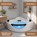 59" Corner Whirlpool Bathtub for 2-Person by HouseOfZazla